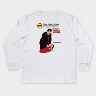 Stayin' Alive Kids Long Sleeve T-Shirt